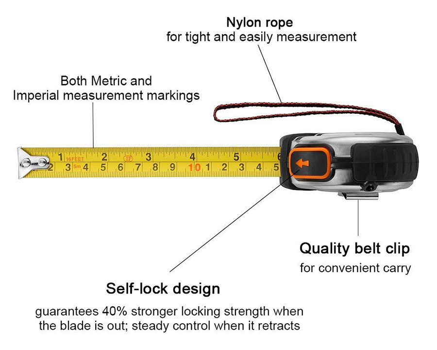 Different Types of Tape Measures for Every Application